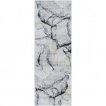 Surya Jolie Medium Gray Rug 2'7" X 10'