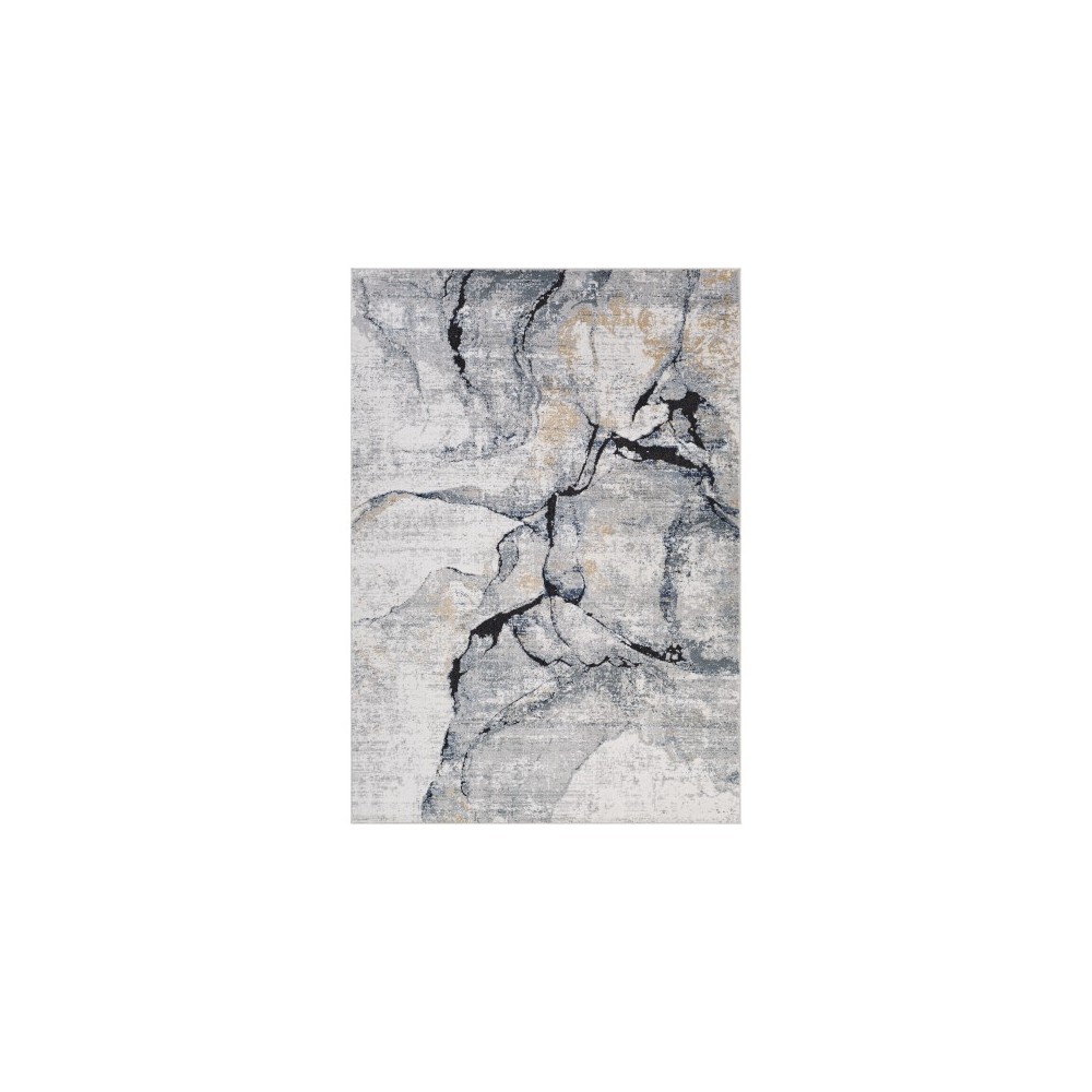 Surya Jolie Medium Gray Rug 6'7" Square Surya Jolie Medium Gray Rug 6'7" Square