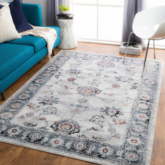 Surya Jolie Jlo-2318 Silver Gray Rug 5'3" X 7'3"