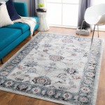 Surya Jolie Jlo-2318 Silver Gray Rug 9' X 12'