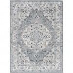 Surya Jolie Light Gray Rug 5'3" X 7'3"