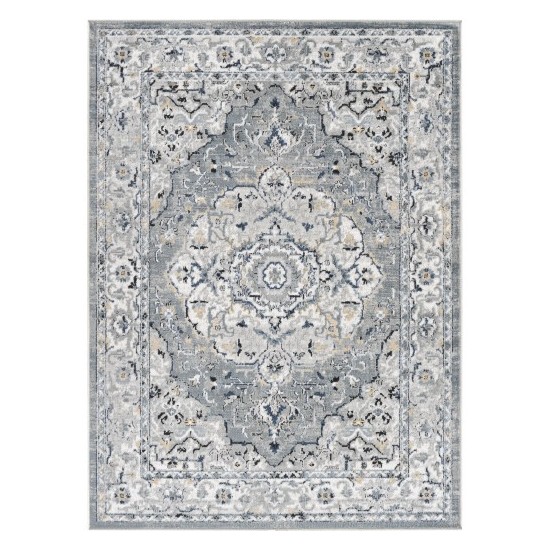 Surya Jolie Light Gray Rug 5'3" X 7'3"