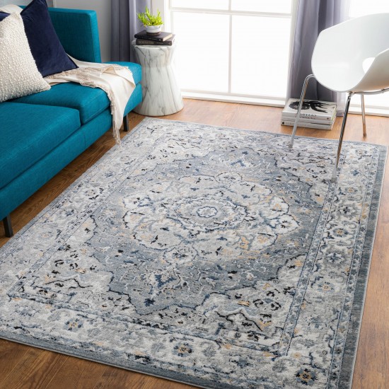 Surya Jolie Light Gray Rug 5'3" X 7'3"