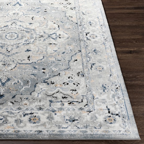 Surya Jolie Light Gray Rug 5'3" X 7'3"