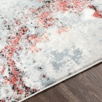 Surya Jolie Burgundy Rug 6'7" X 9'