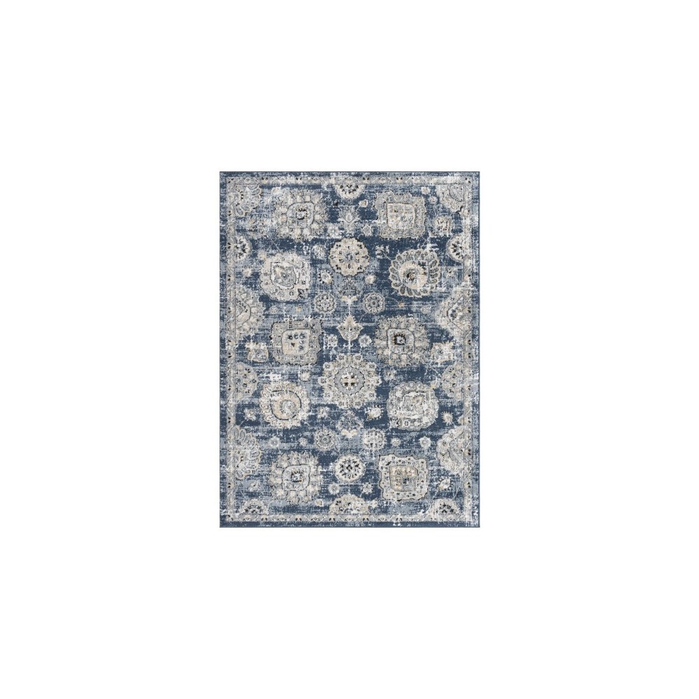 Surya Jolie Jlo-2324 Dark Blue Rug 5'3" X 7'3" Surya Jolie Jlo-2324 Dark Blue Rug 5'3" X 7'3"