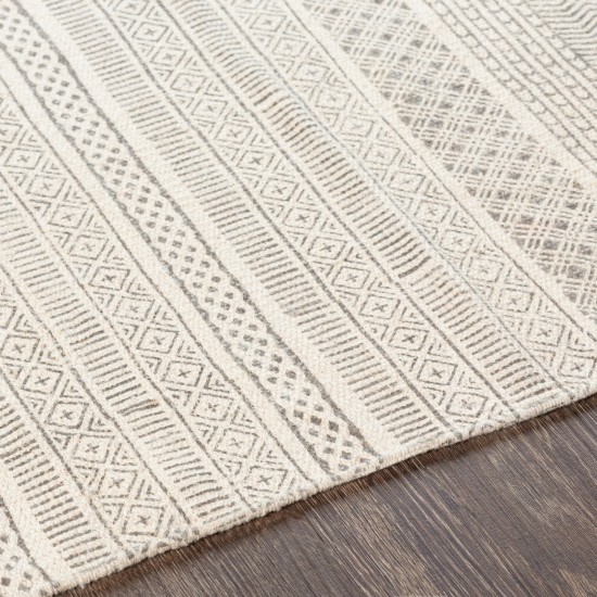 Surya July Charcoal Rug 2'6" X 8'