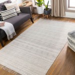 Surya July Charcoal Rug 5' X 7'6"