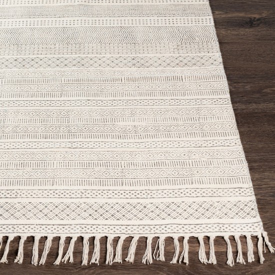 Surya July Charcoal Rug 5' X 7'6"