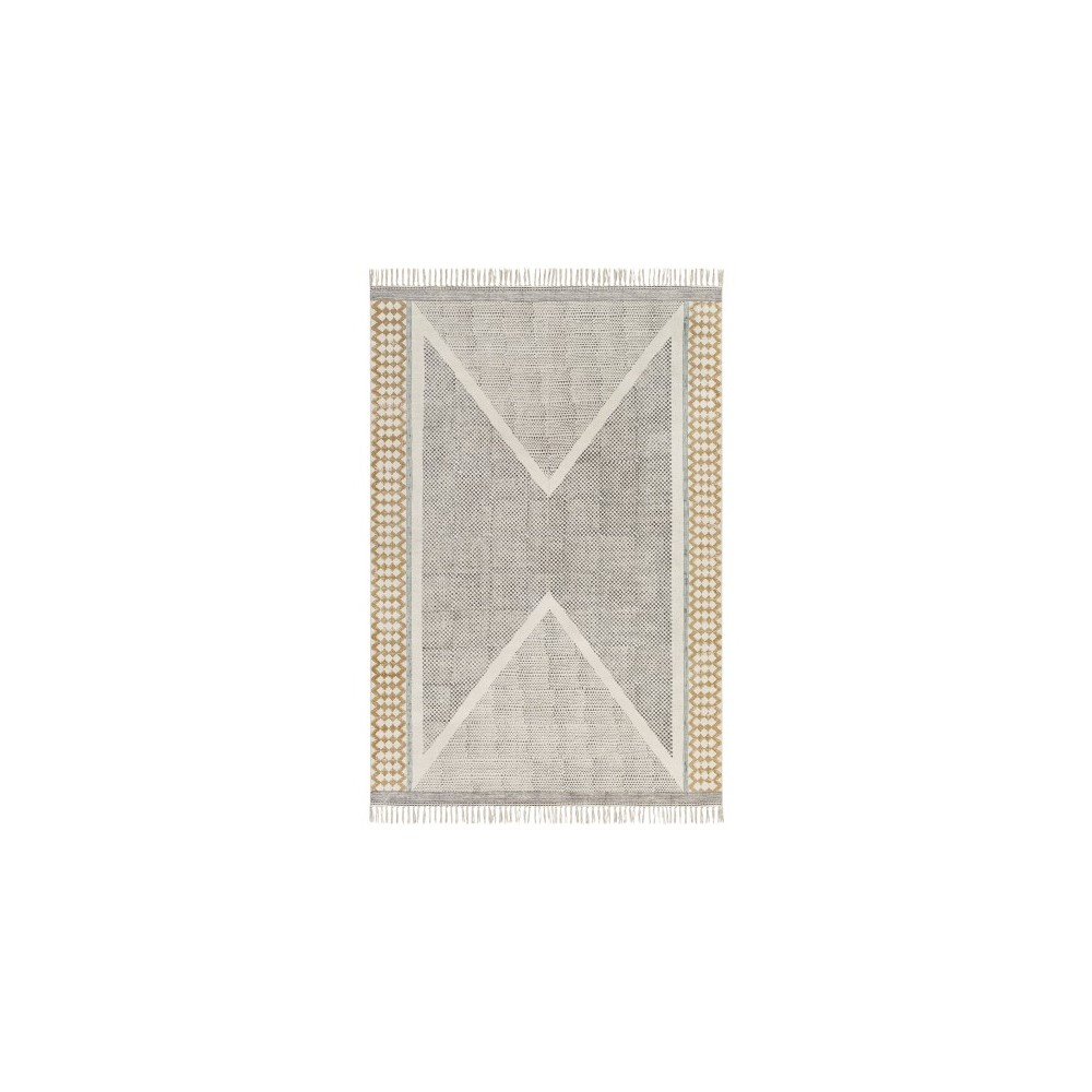 Surya July Black Rug 8' X 10' Surya July Black Rug 8' X 10'