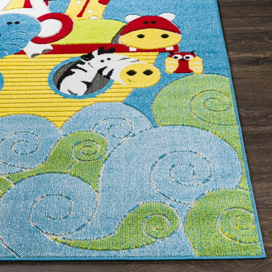 Surya Kindergarten Kgt-2300 Blue Rug 3'11" X 5'7"