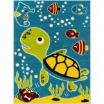 Surya Kindergarten Kgt-2303 Blue Rug 5\'3" X 7\'