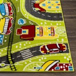 Surya Kindergarten Kgt-2311 Light Green Rug 3'11" X 5'7"