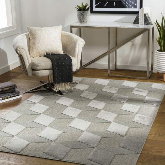 Surya Kingston Kgs-2302 Medium Gray Rug 2' X 3'