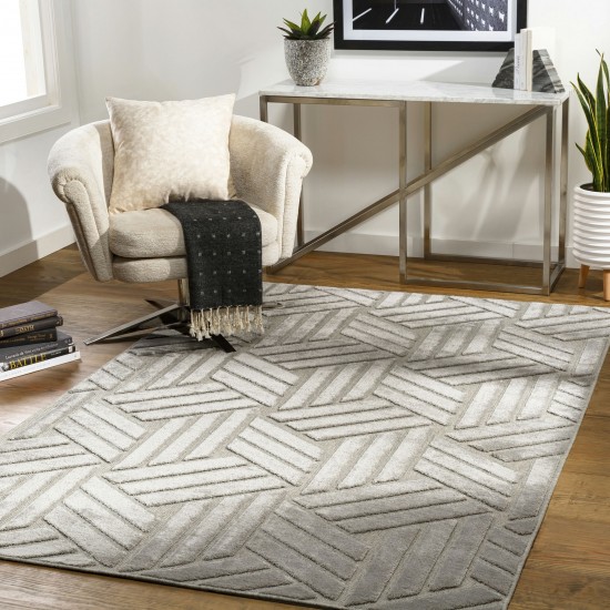 Surya Kingston Kgs-2303 Medium Gray Rug 2' X 3'