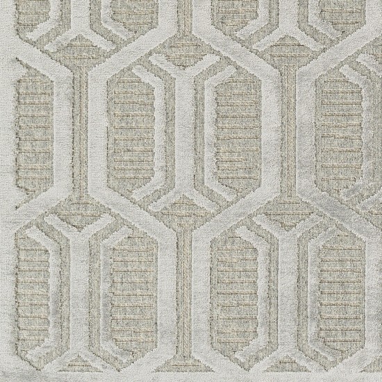 Surya Kingston Gray Rug 5'3" X 7'3"