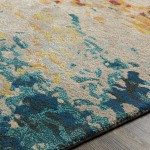 Surya Kavita Aqua Rug 10' X 14'