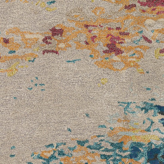 Surya Kavita Aqua Rug 2'6" X 8'