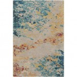 Surya Kavita Aqua Rug 8' Round