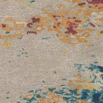 Surya Kavita Aqua Rug 8' Round