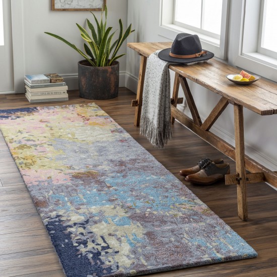 Surya Kavita Kvt-2320 Gray Rug 2'6" X 8'