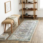 Surya Kemer Navy Rug 2'7" X 7'3"