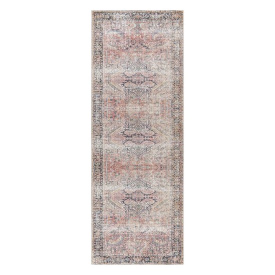 Surya Kemer Dusty Coral Rug 2'7" X 10'