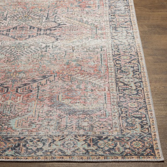 Surya Kemer Dusty Coral Rug 2'7" X 10'