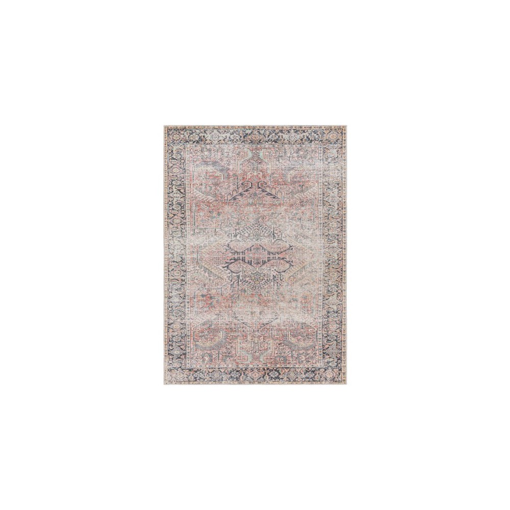 Surya Kemer Dusty Coral Rug 6'7" X 9'