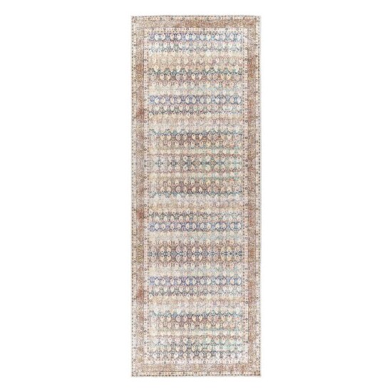 Surya Kemer Bright Blue Rug 2'7" X 10'