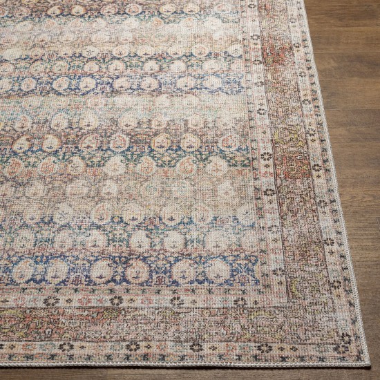 Surya Kemer Bright Blue Rug 2'7" X 10'