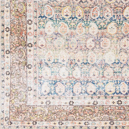 Surya Kemer Bright Blue Rug 2'7" X 10'