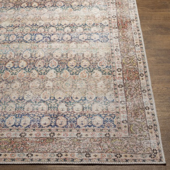 Surya Kemer Bright Blue Rug 2'7" X 7'3"