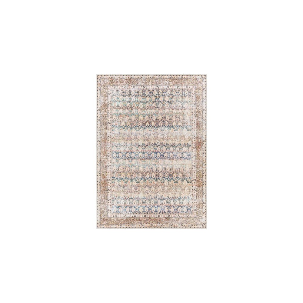 Surya Kemer Bright Blue Rug 5'3" X 7'