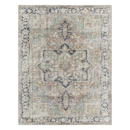 Surya Kemer Seafoam Rug 6'7" X 9'