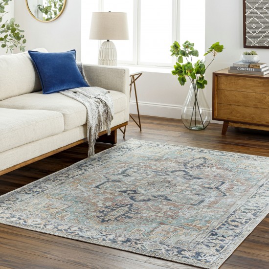 Surya Kemer Seafoam Rug 6'7" X 9'