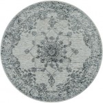 Surya Laila Dark Blue Rug 5'3" Round