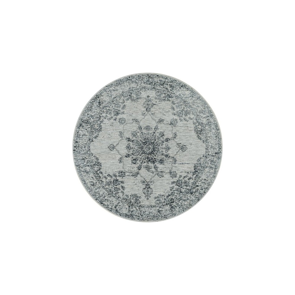 Surya Laila Dark Blue Rug 5'3" Round