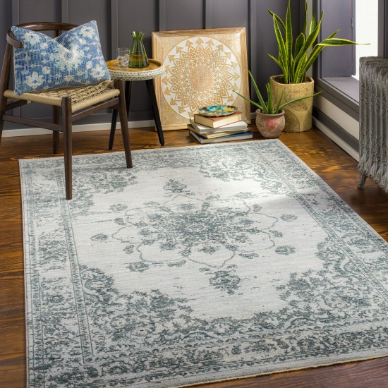 Surya Laila Dark Blue Rug 5'3" Round