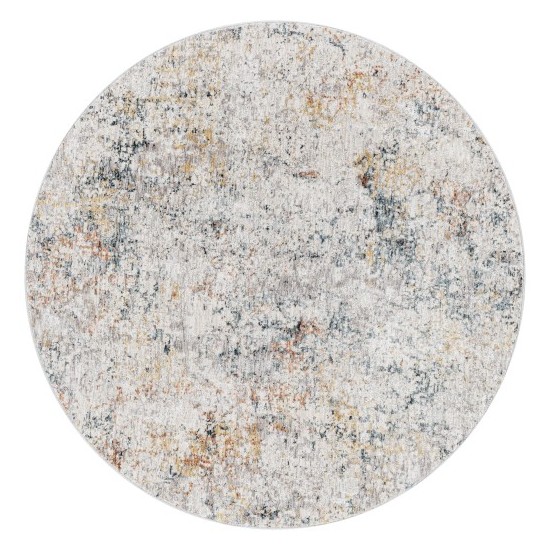 Surya Laila Light Gray Rug 5'3" Round