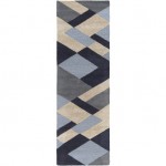 Surya Kennedy Kdy-3026 Ink Blue Rug 2'6" X 8'