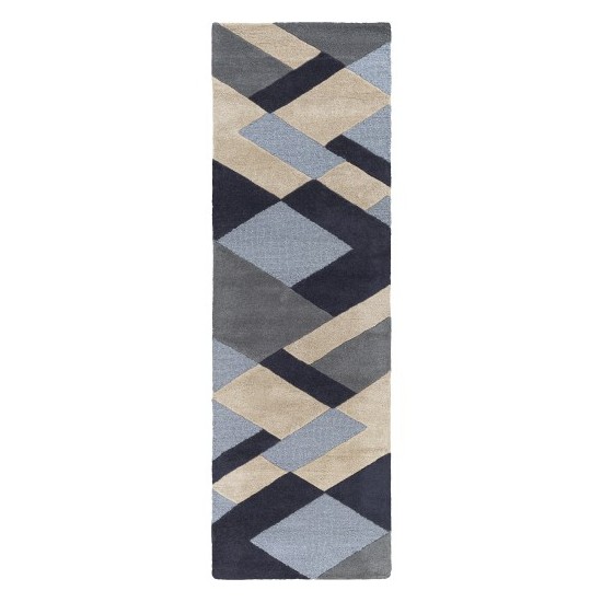 Surya Kennedy Kdy-3026 Ink Blue Rug 2'6" X 8'