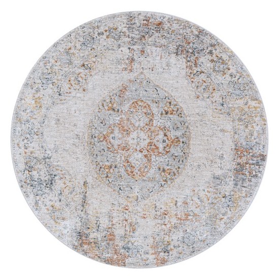 Surya Laila Laa-2307 Brick Red Rug 5'3" Round