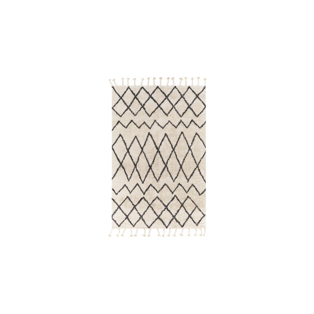 Surya Khemisset Kms-2301 Black Rug 2'6" X 4' Surya Khemisset Kms-2301 Black Rug 2'6" X 4'