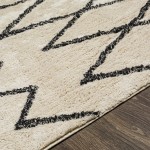 Surya Khemisset Kms-2301 Black Rug 2'6" X 4'