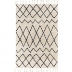 Surya Khemisset Kms-2301 Black Rug 5\' X 7\'6"