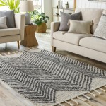 Surya Khemisset Kms-2302 Charcoal Rug 5' X 7'6"