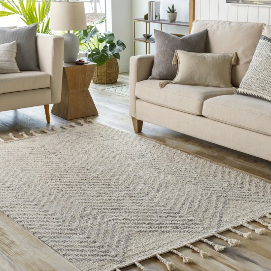 Surya Khemisset Kms-2303 Gray Rug 2'6" X 4'