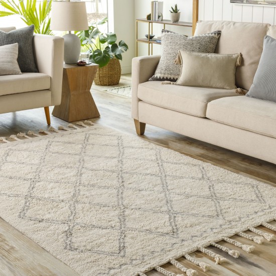 Surya Khemisset Kms-2304 Gray Rug 2'6" X 4'