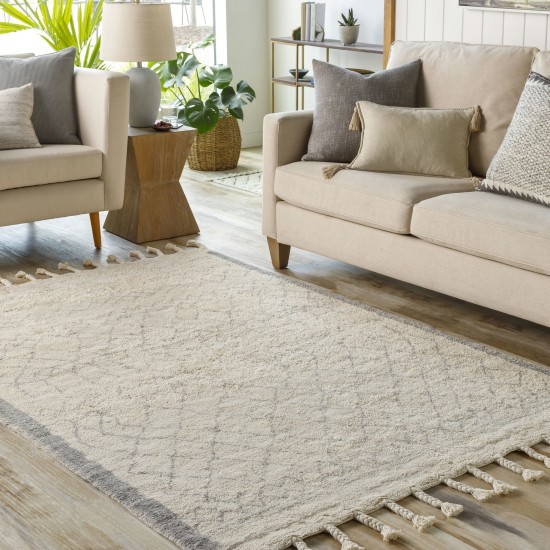 Surya Khemisset Kms-2306 Gray Rug 2'6" X 4'